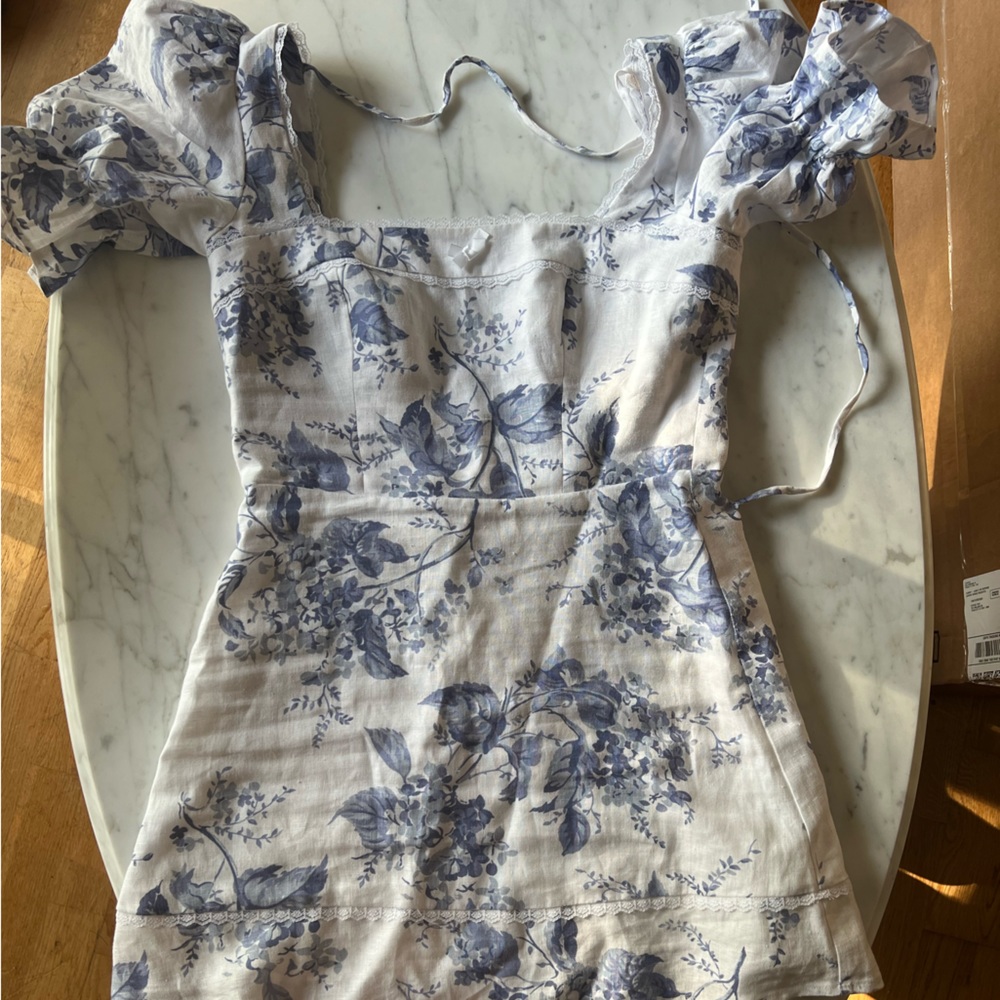 Reformation Evianna Linen dress size 2